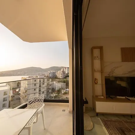 Lägenhet Blue Wave 2br Apartment- Triple Swimming Pool Sarandë